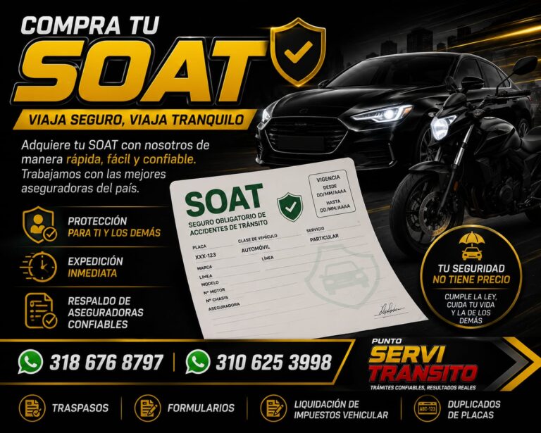 COMPRA TU SOAT